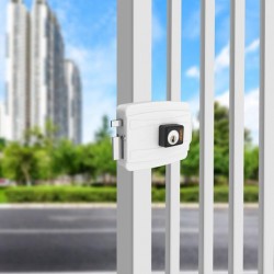 FECHADURA ELÉTRICA 40MM BRANCO