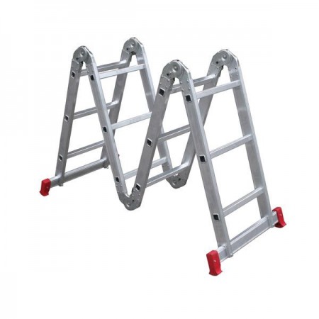 ESCADAS ARTICULADAS EM ALUMÍNIO 2×4, 3×4, 4×4 E 5×4 DEGRAUS